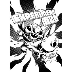 Coloriage 300 % Stitch