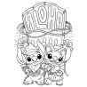 Coloriage 300 % Stitch