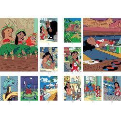 Coloriages au numéro - Stitch disney