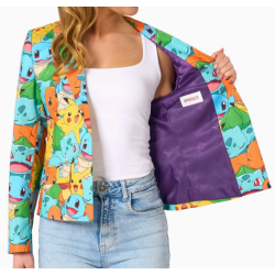 PRECOMMANDE VESTE POKEMON ADULTE COUPE FEMME