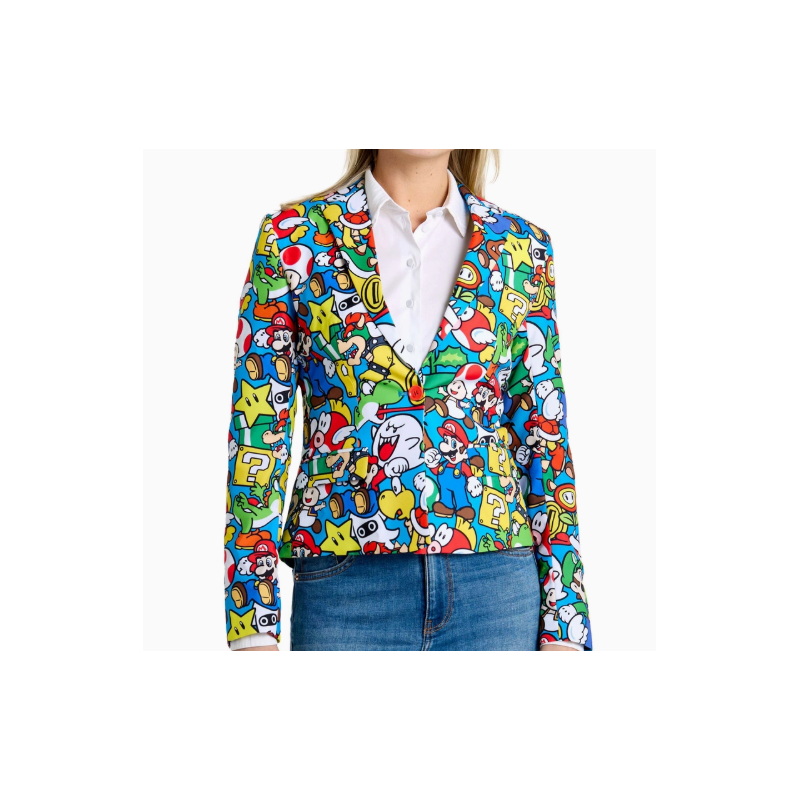 PRECOMMANDE VESTE MARIO ADULTE COUPE FEMME