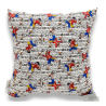 One Piece - Coussin décoratif avec rembourrage, 33 x 33 cm