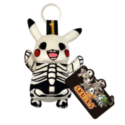 POKEMON - Porte-clés Peluche  Squelette 14 cm PIKACHU