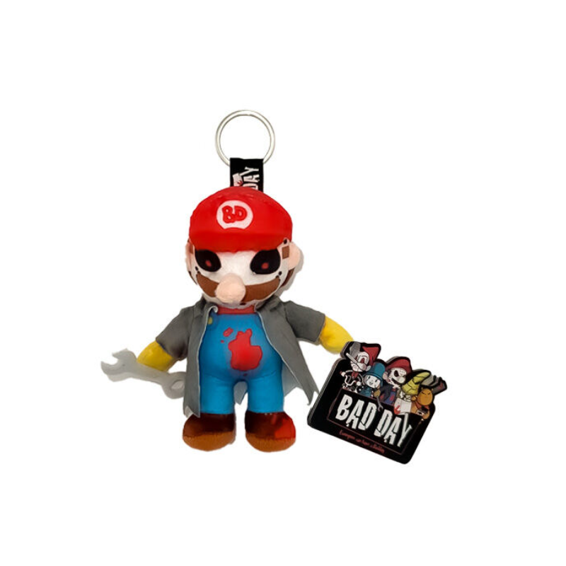 MARIO - Porte-clés Peluche Mario 14 cm