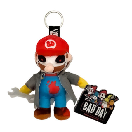 MARIO - Porte-clés Peluche Mario 14 cm