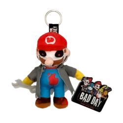 MARIO - Porte-clés Peluche Mario 14 cm