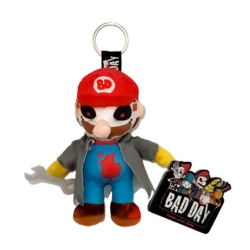MARIO - Porte-clés Peluche Mario 14 cm