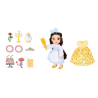 Poupée Belle, princesse Disney, avec accessoires, 15 cm