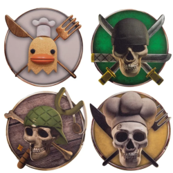 One Piece - Lot de 4 sous-verres