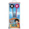 ONE PIECE - Wano -  Lot de 2 Crayons et gommes