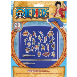 Set de 20 magnets ONE PIECE - Chibi - Serie 2 The Great Pirate Era