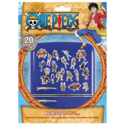 Set de 20 magnets ONE PIECE - Chibi - Serie 2 The Great Pirate Era
