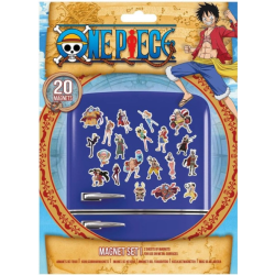 Set de 20 magnets ONE PIECE - Chibi - Serie 2 The Great Pirate Era