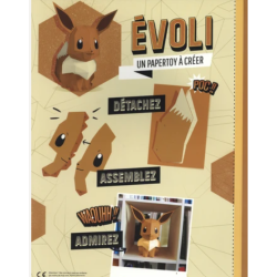Pokémon - Evoli - Papertoy à créer
