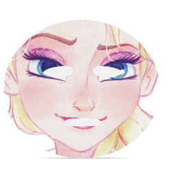 Masque en tissu pour le visage Elsa - Reine des neiges - Disney