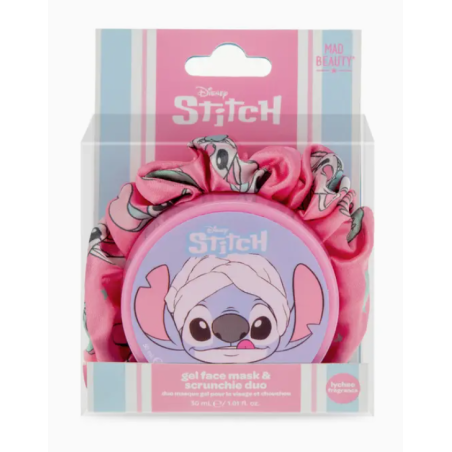 Masque gel visage + chouchou Stitch - Disney
