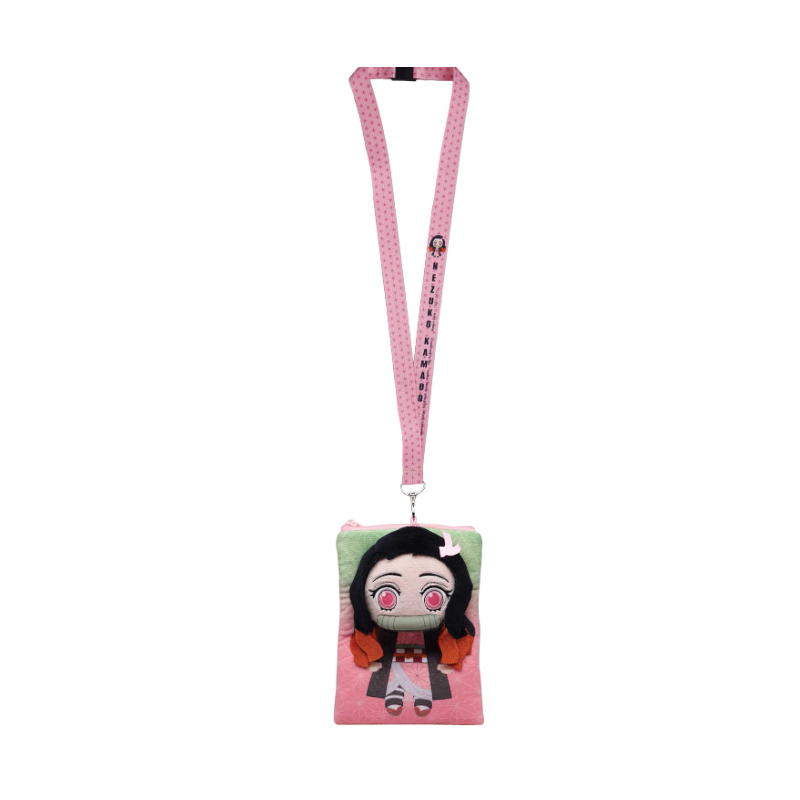 DEMON SLAYER - Nezuko Deluxe - Lanyard avec pochette porte-cartes
