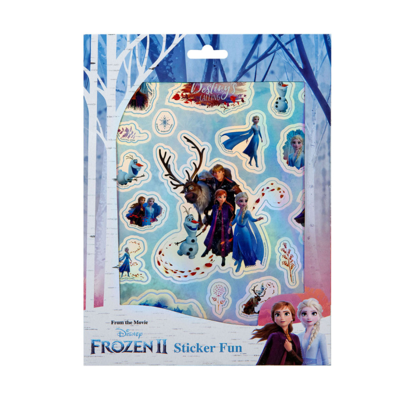 STICKERS LA REINE DES NEIGES 8 FEUILLES Disney