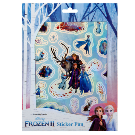 STICKERS LA REINE DES NEIGES 8 FEUILLES Disney