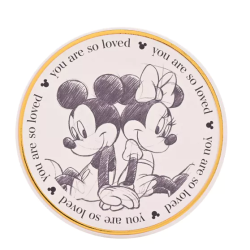 SOUS-VERRE MICKEY ET MINNIE...