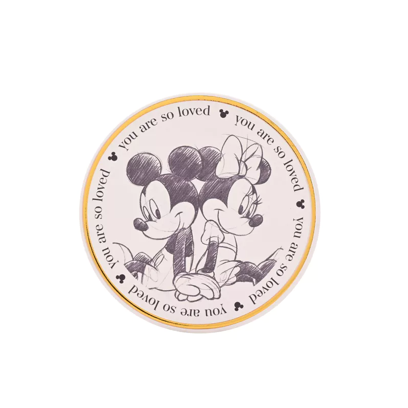 SOUS-VERRE MICKEY ET MINNIE - DISNEY