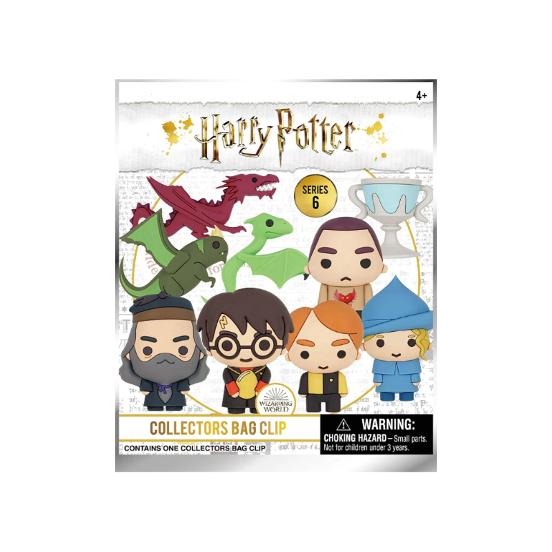 Blind Bag 3D Foam Bag Clip HARRY POTTER - Series 6