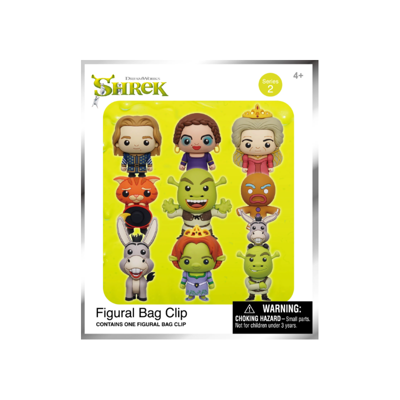 Blind Bag 3D Foam Bag Clip SHREK - Series 2
