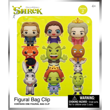Blind Bag 3D Foam Bag Clip SHREK - Series 2