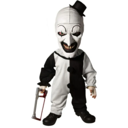 Terrifier - Poupée MDS Mega Scale Art the Clown avec son 38 cm