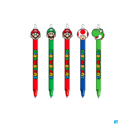 BLIND BOX SUPER MARIO Stylo Effacable