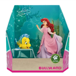 Disney - La Petite Sirène -Coffret princesse Ariel et Polochon. 6-8 cm
