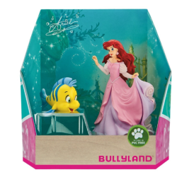 Disney - La Petite Sirène -Coffret princesse Ariel et Polochon. 6-8 cm