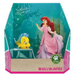 Disney - La Petite Sirène -Coffret princesse Ariel et Polochon. 6-8 cm