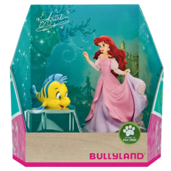 Disney - La Petite Sirène -Coffret princesse Ariel et Polochon. 6-8 cm