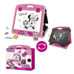 DISNEY - Ensemble de Papeterie Minnie - Tableau à Dessin Portable