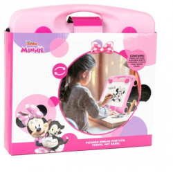 DISNEY - Ensemble de Papeterie Minnie - Tableau à Dessin Portable