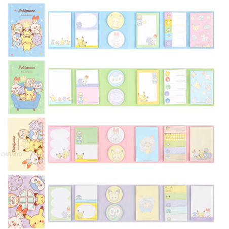 Blind box bloc-notes adhésif Pokémon