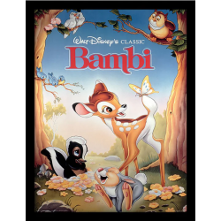 DISNEY - Bambi - Impression encadrée 30x40cm