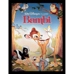 DISNEY - Bambi - Impression encadrée 30x40cm