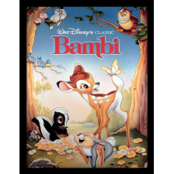 DISNEY - Bambi - Impression encadrée 30x40cm