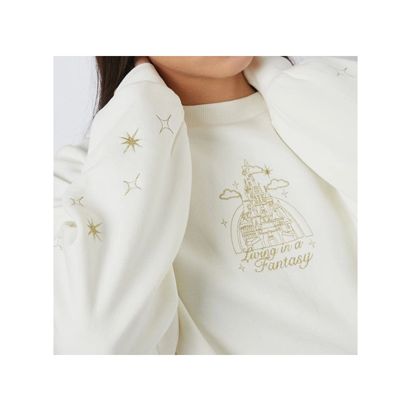 PRECOMMANDE SWEAT COL ROND DISNEY DORE