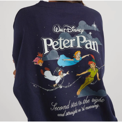 PRECOMMANDE SWEAT COL ROND DISNEY PETER PAN