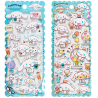 Blind Box- Autocollants en relief Cinnamoroll - Hello Kitty