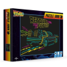 Retour Vers Le Futur - Puzzle Delorean Neon - 45x66cm - 1000Pcs