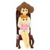 Crayon Shinchan - Figurine Nohara Family -Misae & Himawari Vol.2 15cm