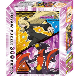 POKEMON -Puzzle - Cynthia & Méga-Carchacrok - 300pièces - 38x26cm