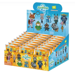 BLIND BAG ZOOTOPIE 2 - Series 68 - 3D Foam Bag Clip DISNEY