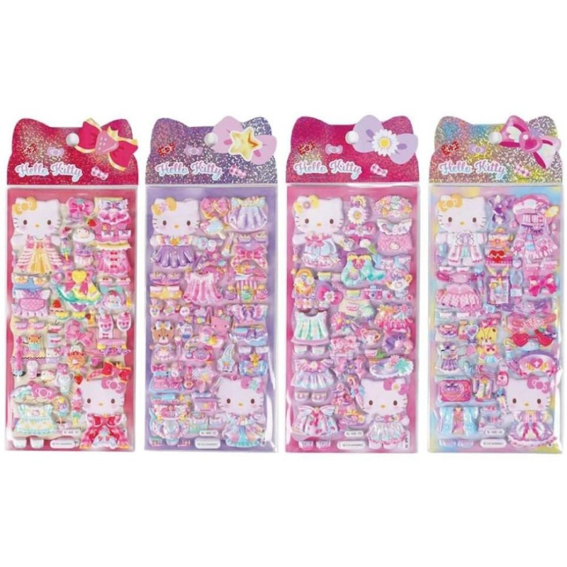Blind box - Autocollants en relief Hello Kitty