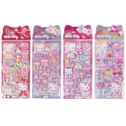 Blind box - Autocollants en relief Hello Kitty