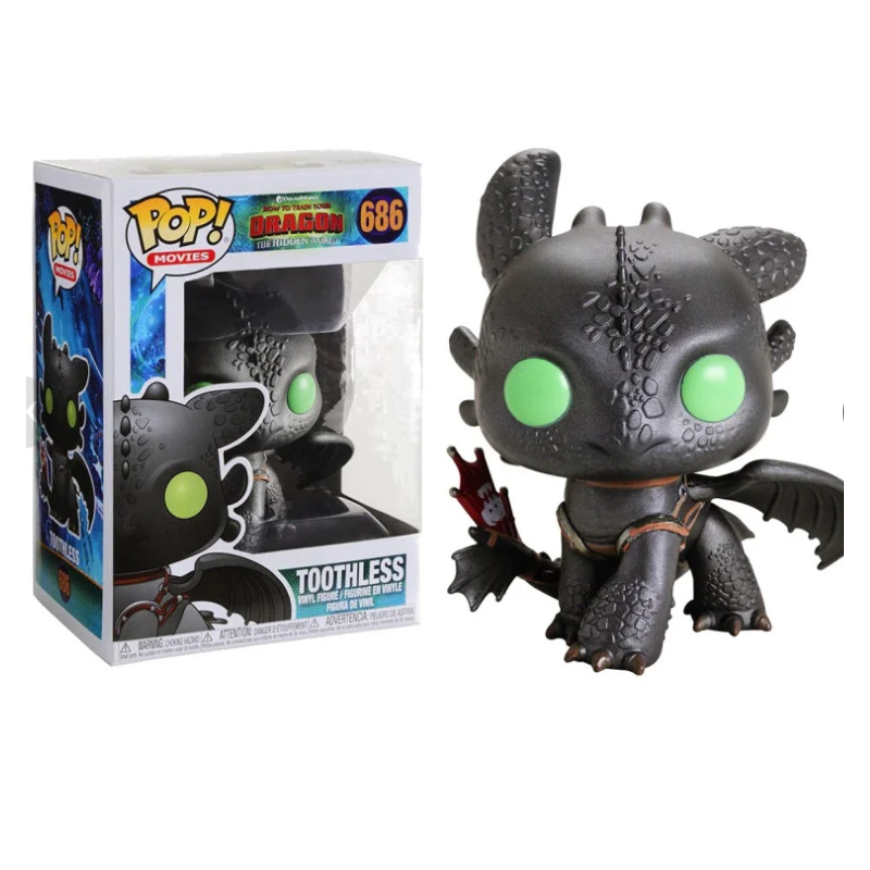 DRAGON - Funko Pop Dragons 3  Krokmou n°686  Taille 9.5cm